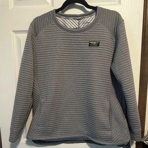 LL Bean Airlight pull over